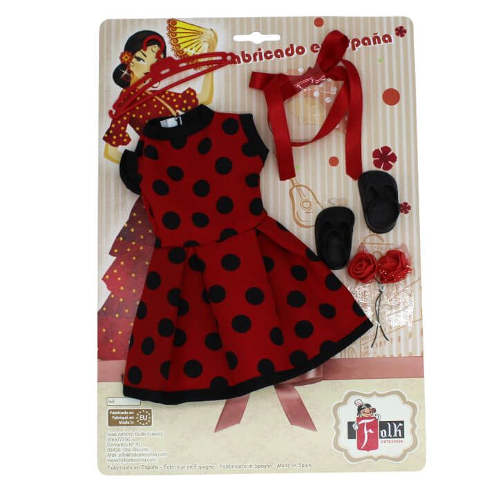 Set ropa muñeca Folk