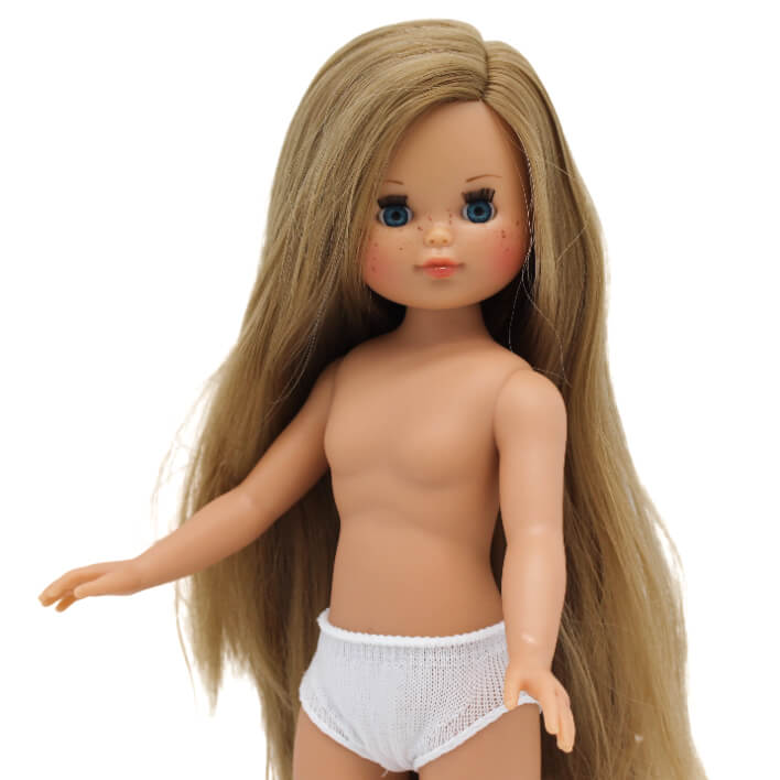 Muñecas Elena original desnudas 35 cm. Folk Artesanía 100% vinilo