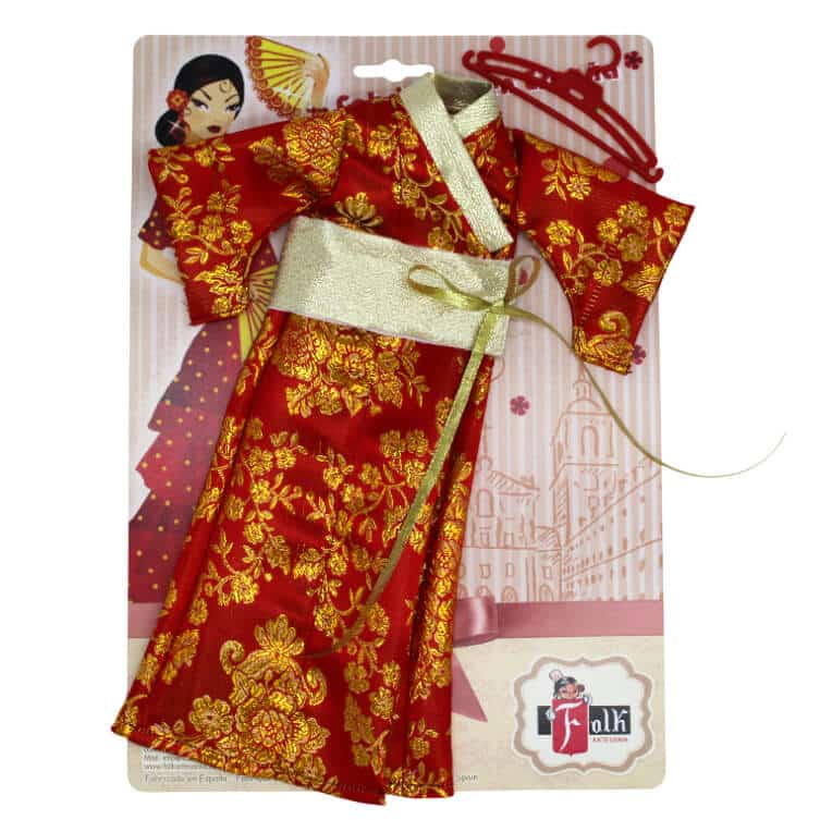 Vestido Geisha muñeca Folk