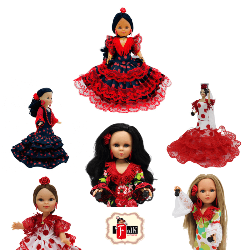 Muñecas flamencas
