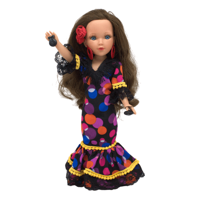 Muñeca flamenca andaluza Folk