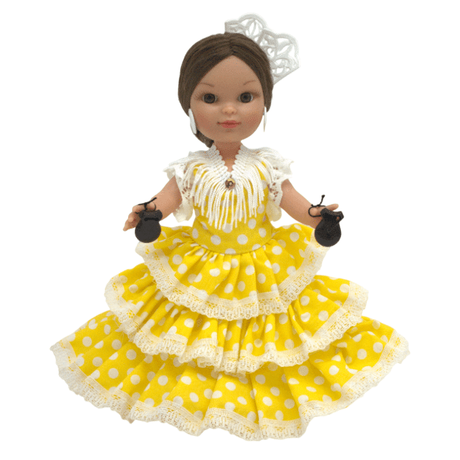 Muñeca regional Andaluza Folk