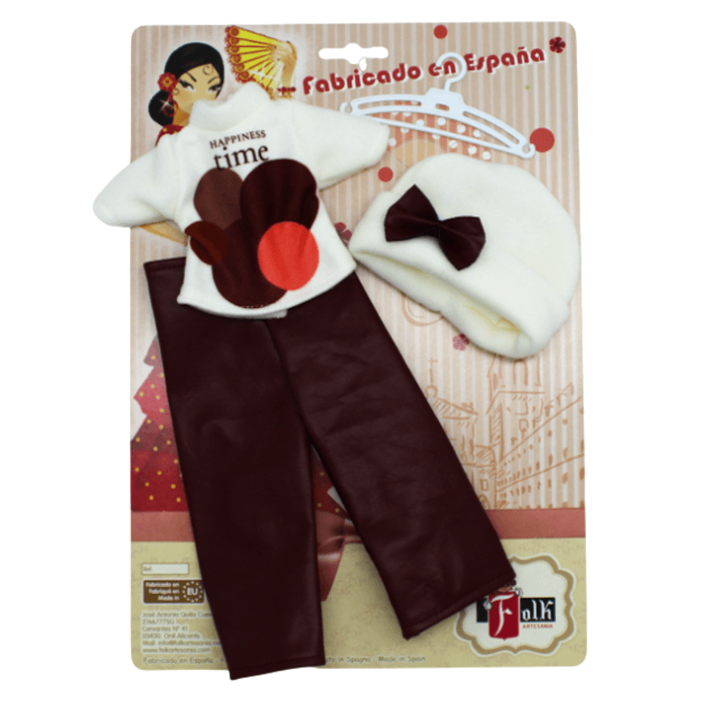 Set ropa muñeca Folk