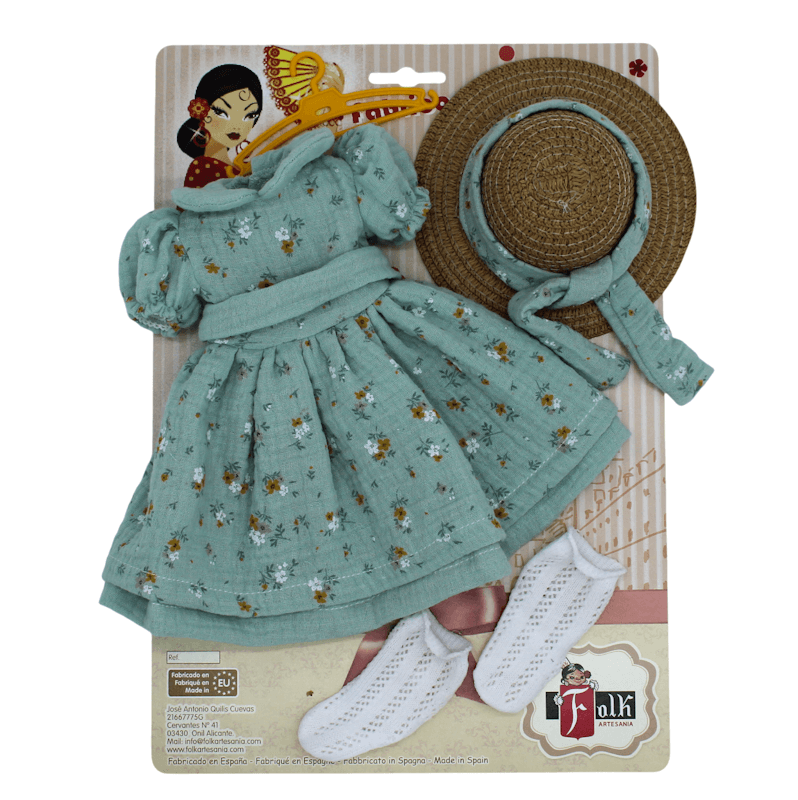 Set ropa muñeca Folk