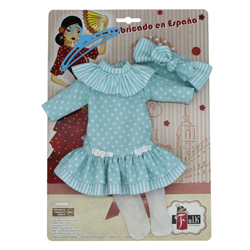 Set ropa muñeca Folk